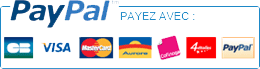 Paiement scuris avec PayPal, inscription  Paypal facultative